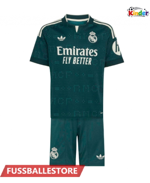 Günstige Real Madrid Arda Guler #15 Auswärts Trikotsatzt Kinder 2026-27 Kurzarm (+ Kurze Hosen)